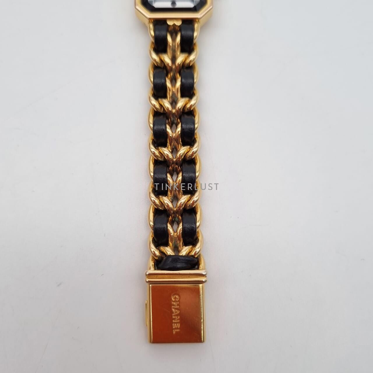 Chanel Vintage Premier Black GHW Watch