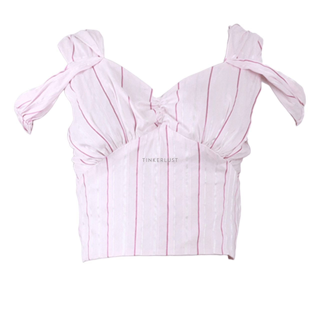With Love Pink Stripes Sleeveless