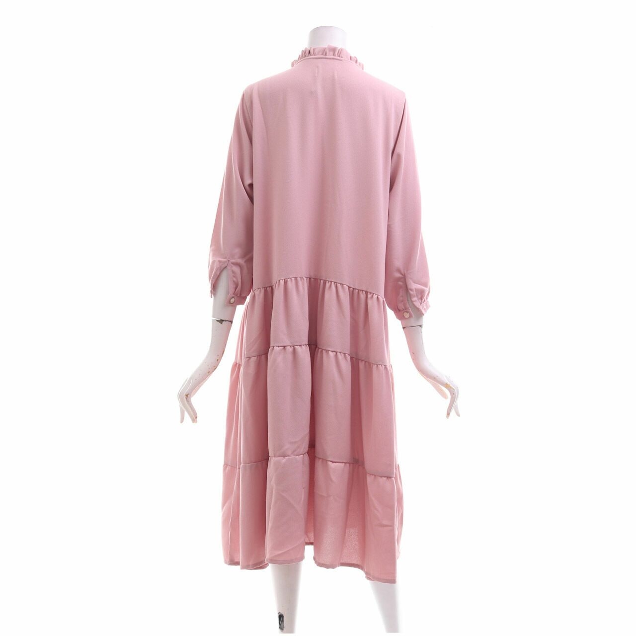 Maven ID Dusty Pink Leanor Midi Dress