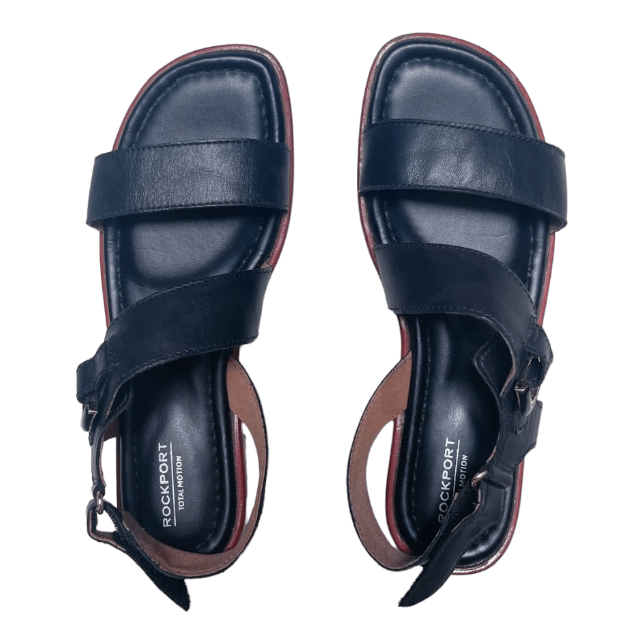 Rockport Black  Zadie Asym Strap Sandals