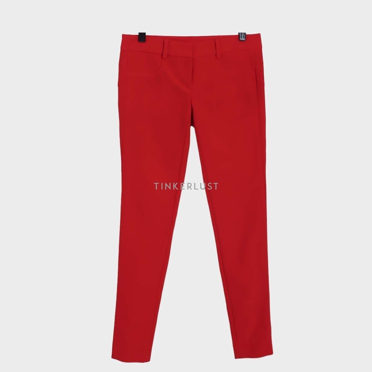 Calvin Klein Red Long Pants