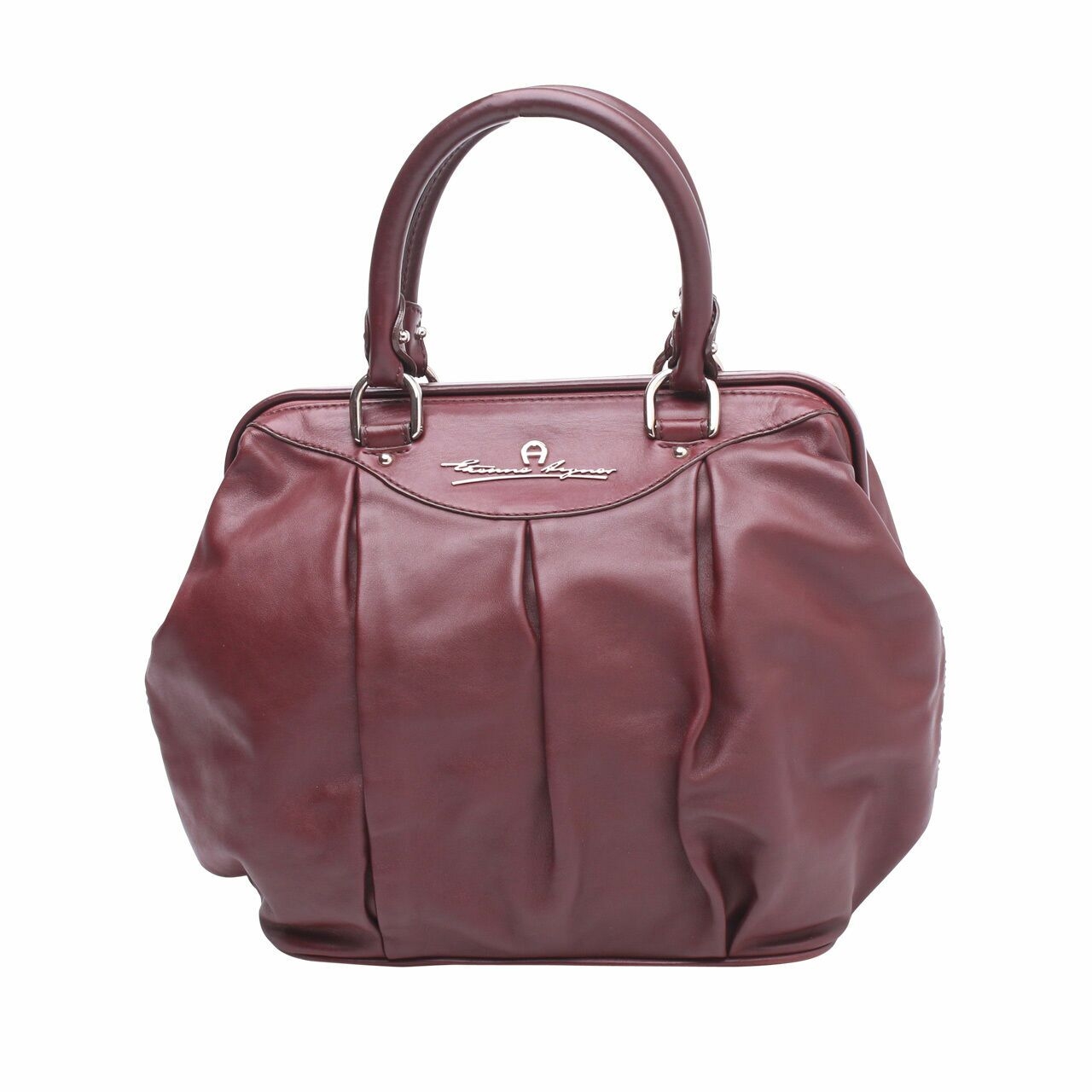 ETIENNE AIGNER Maroon Handbag
