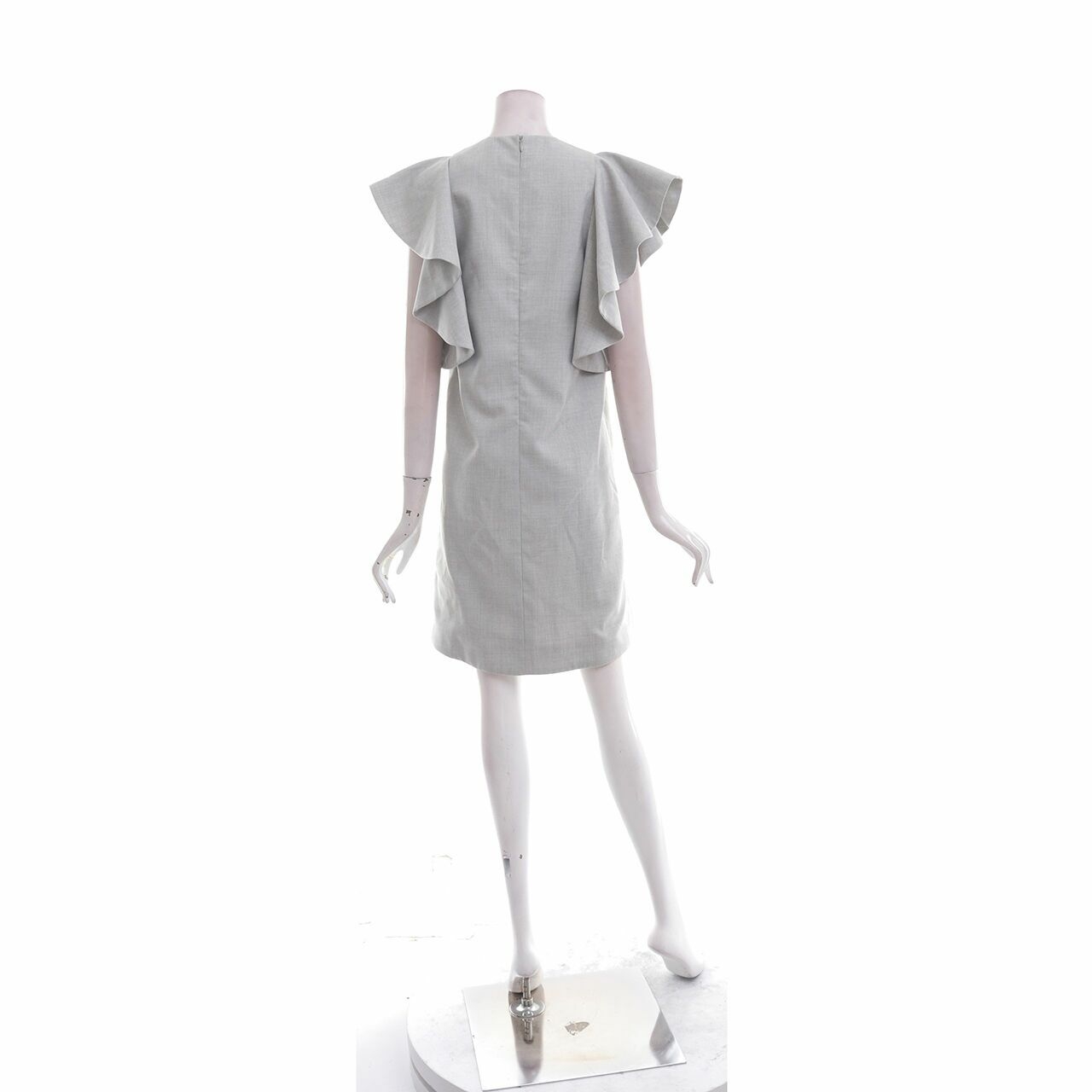 Peggy Hartanto Grey Mini Dress