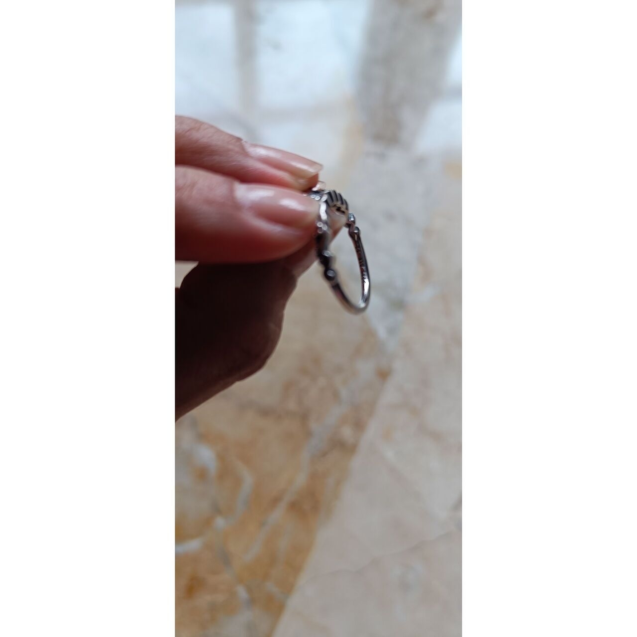 Pandora Silver Tiara Ring 