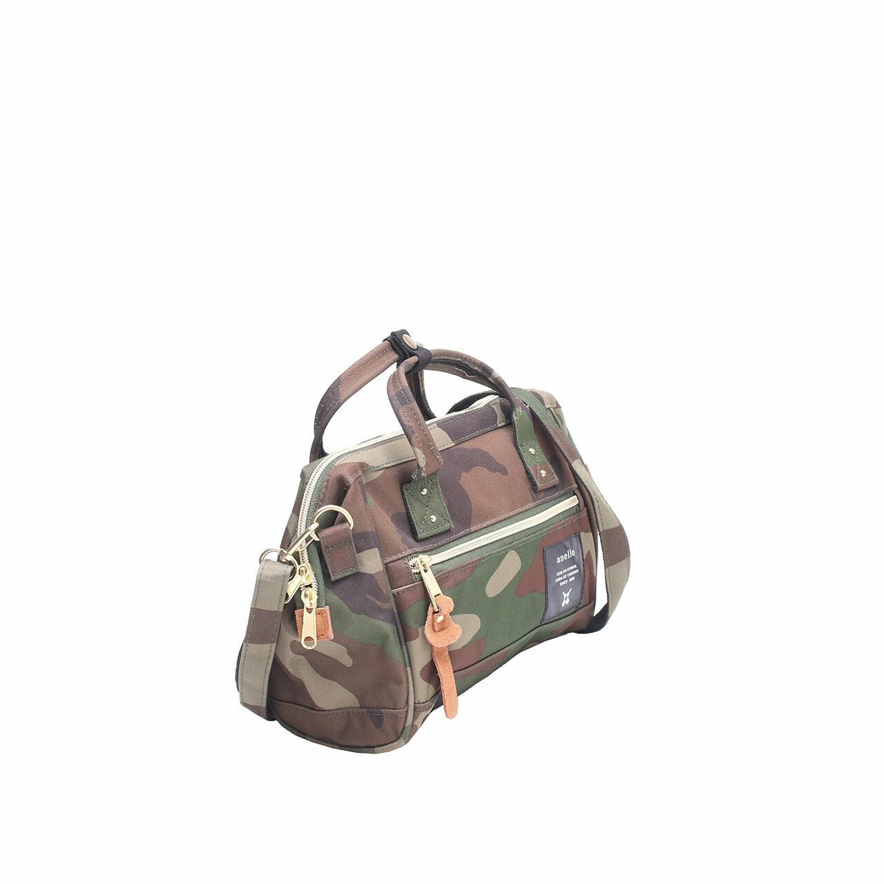 Anello Green Army Satchel Bag