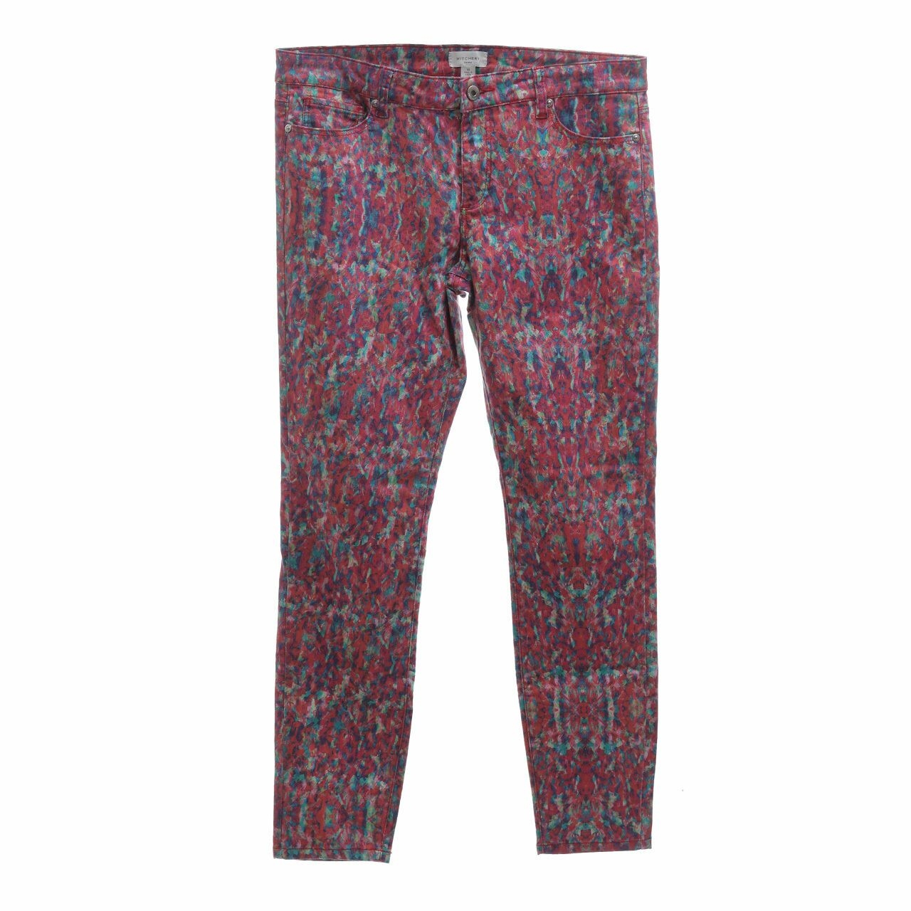 Witchery Pink Printed Long Pants
