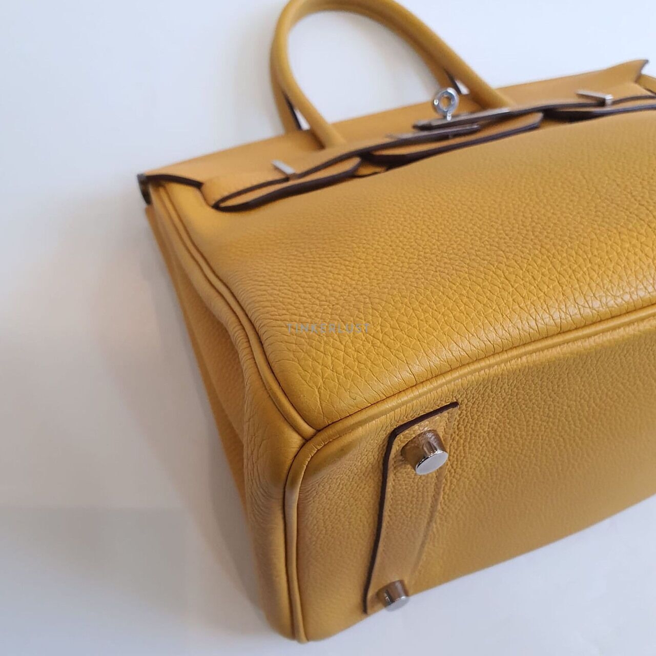 Hermes Birkin 30 Soleil M PHW Handbag 