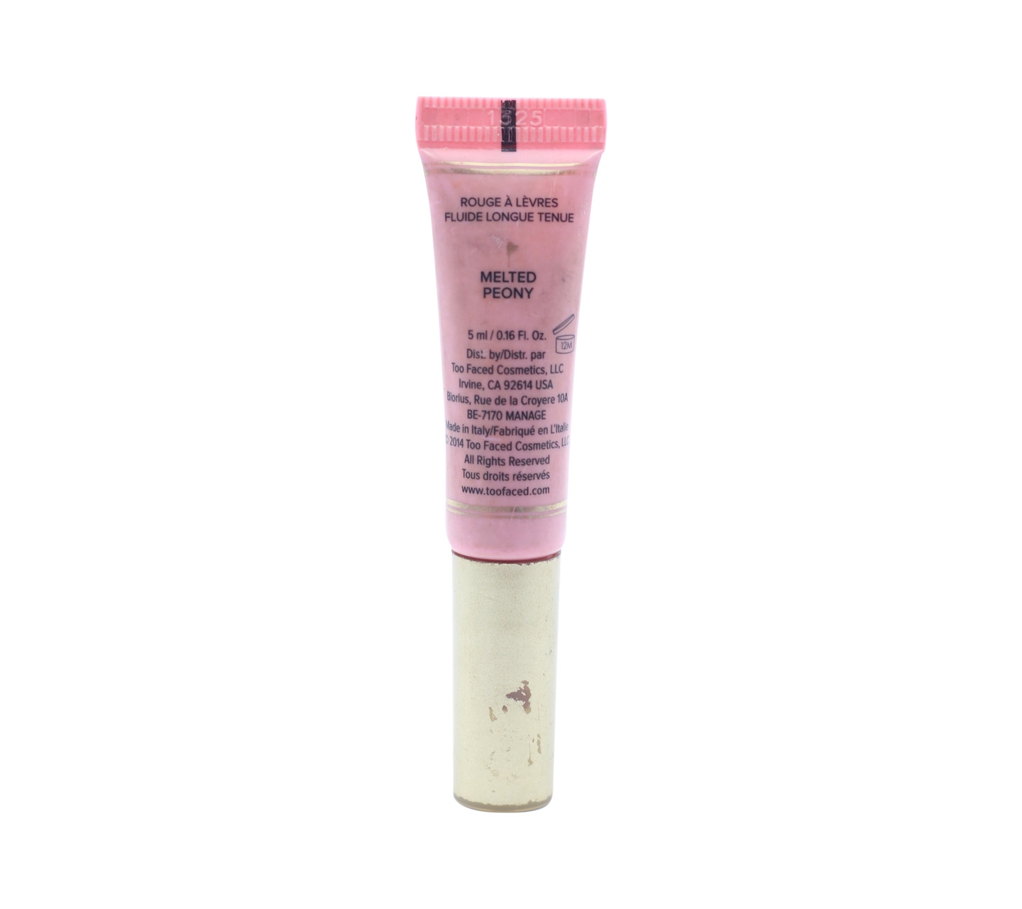 Too faced Melted Peony Liquified Long Wear Lipstick