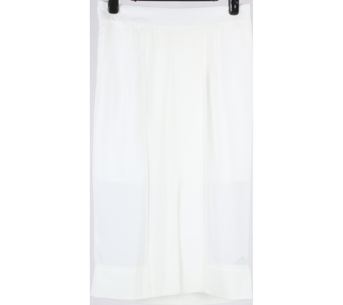 Cocoon White Skirt