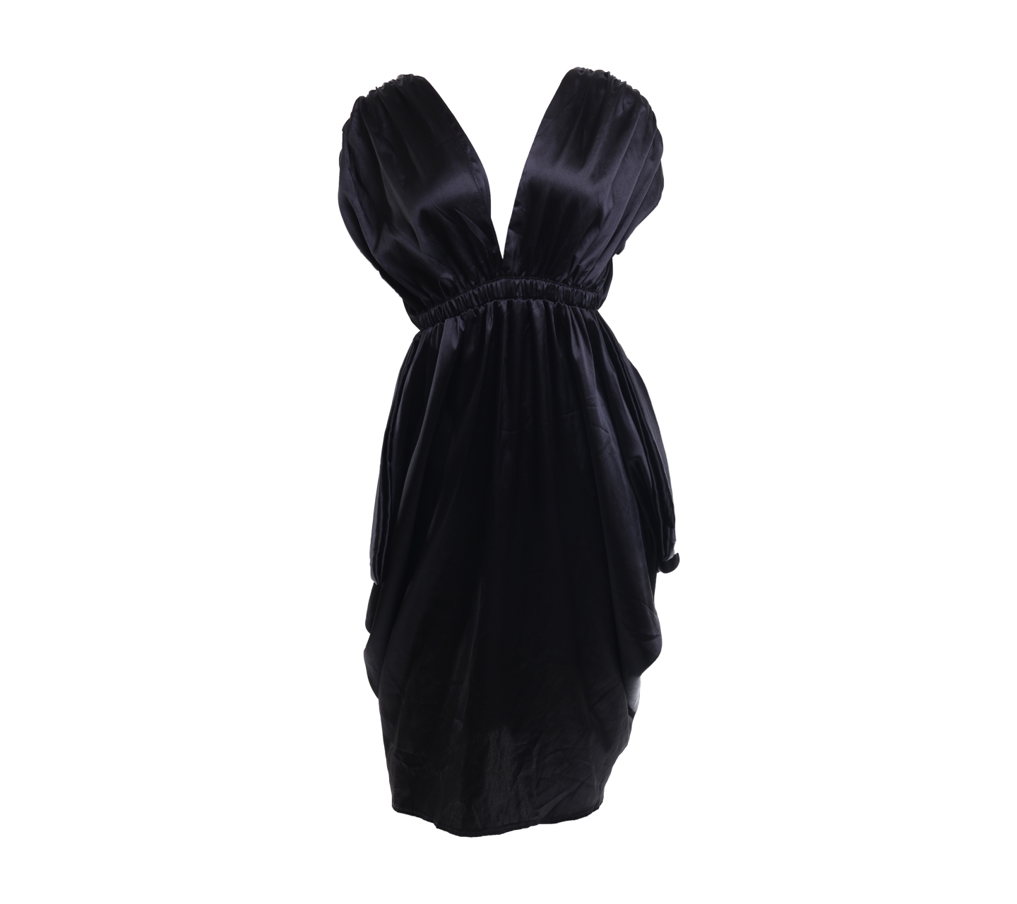 J.REP Black Asymmetrical Mini Dress