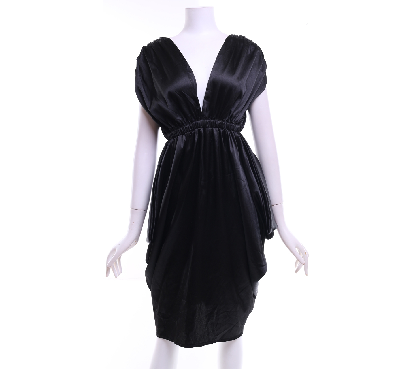J.REP Black Asymmetrical Mini Dress