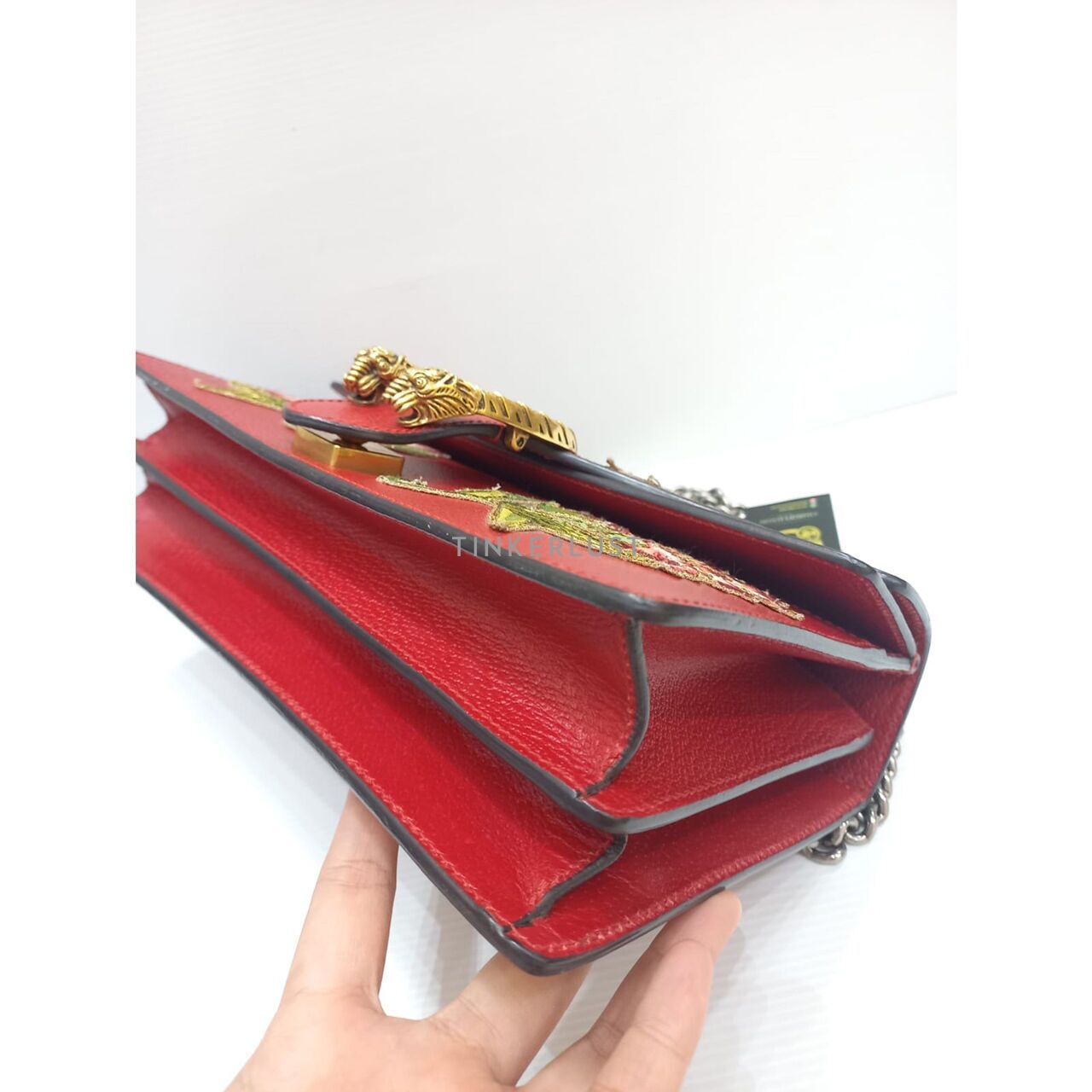 Gucci Dionysus Floral Embroided Red Leather 2018 Shoulder Bag