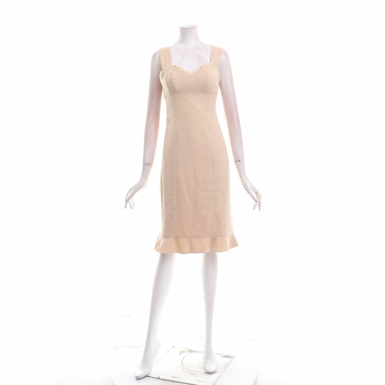 Rebecca Taylor Beige Mini Dress