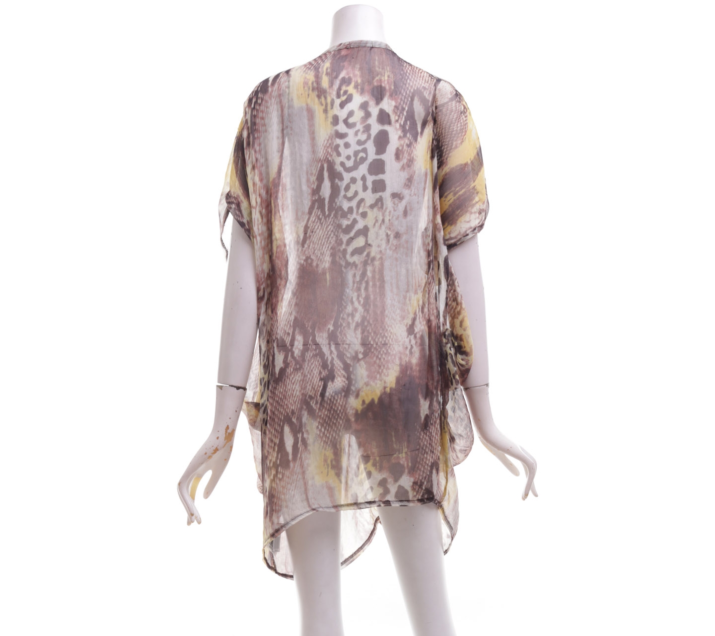Impressions Multicolor Batwing Blouse