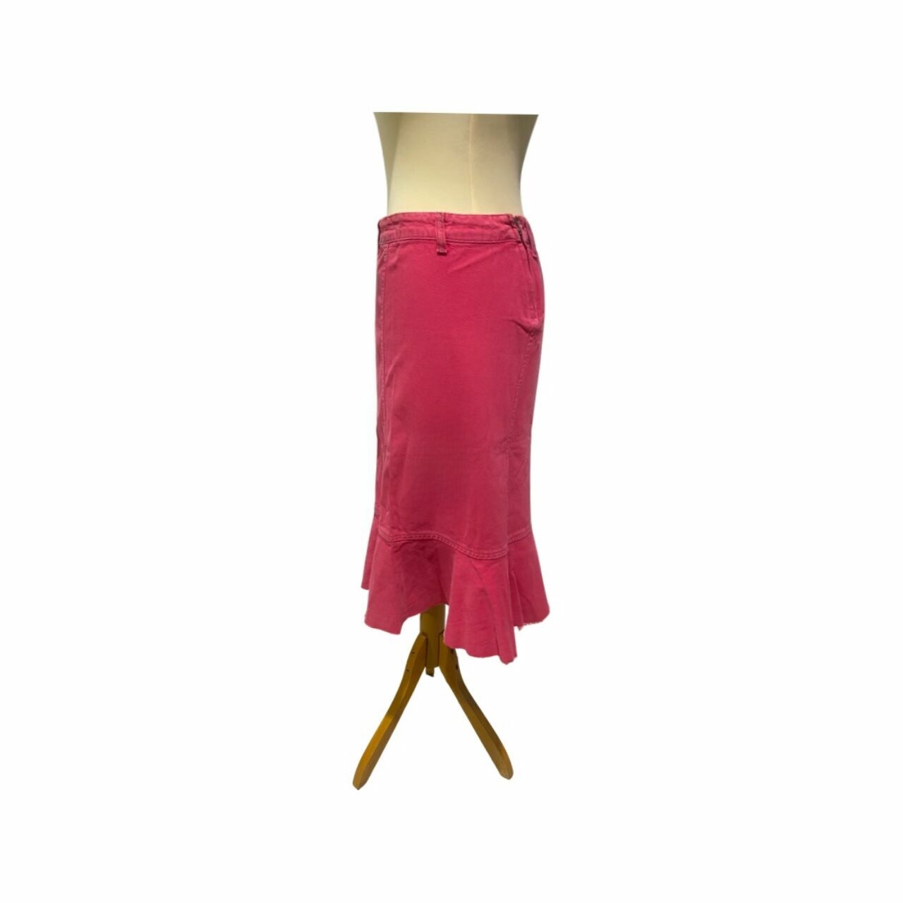 DKNY Jeans Pink Midi Skirt