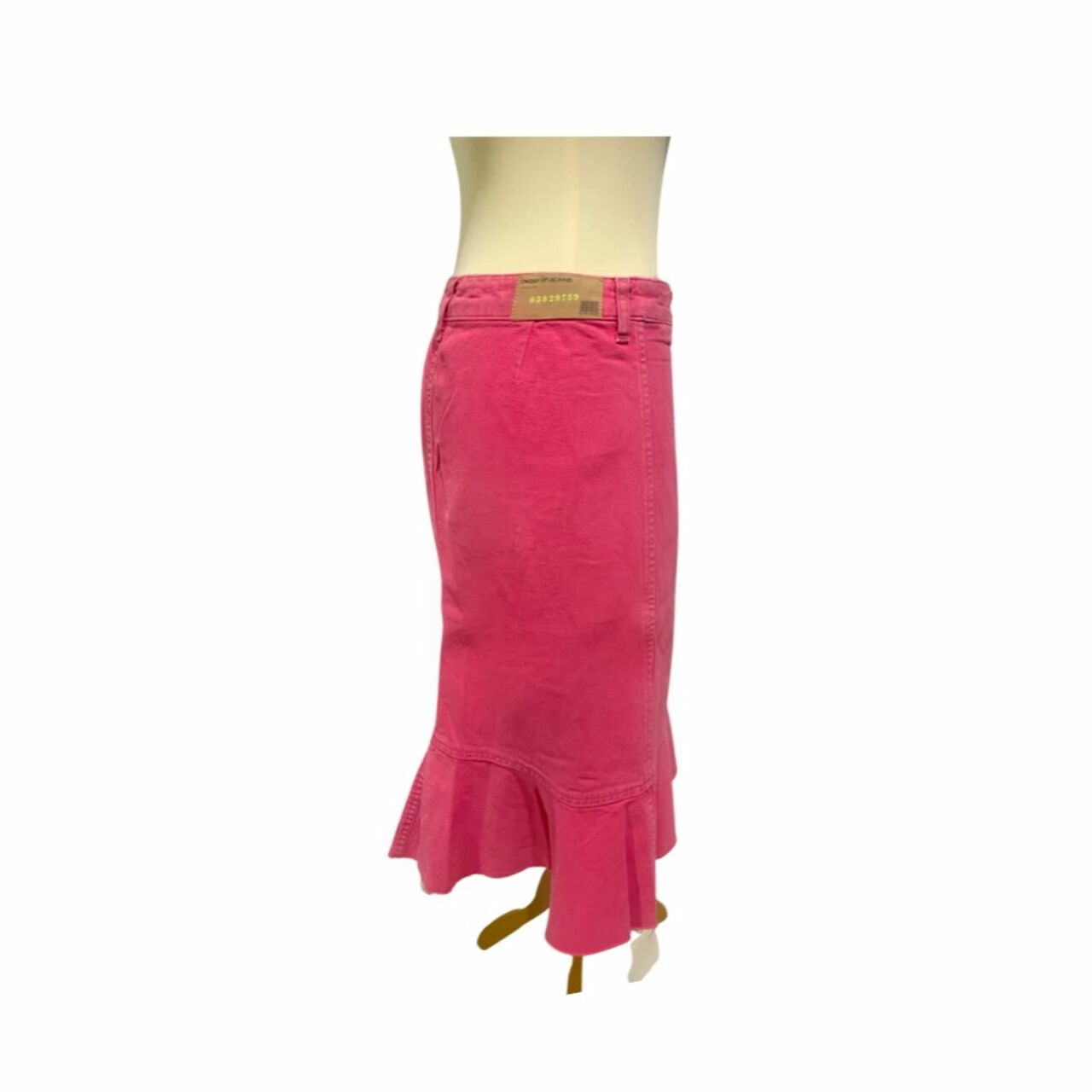 DKNY Jeans Pink Midi Skirt