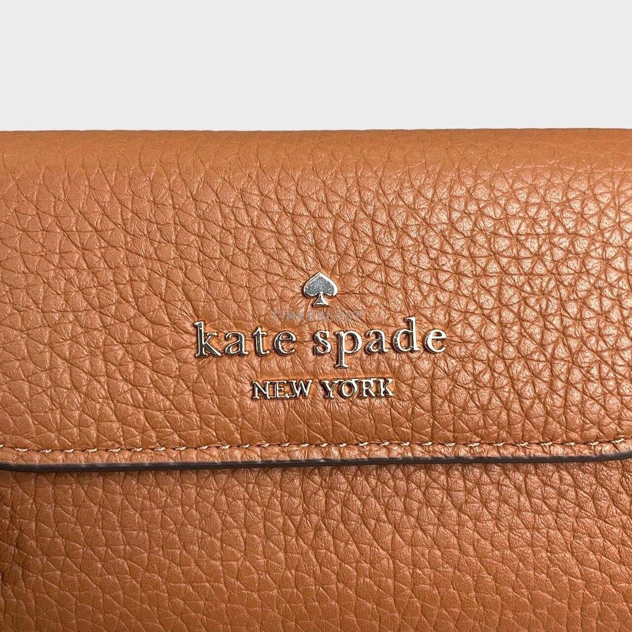 Kate Spade KA574 Dumpling Small Flap Pebbled Leather Card Holder Wallet