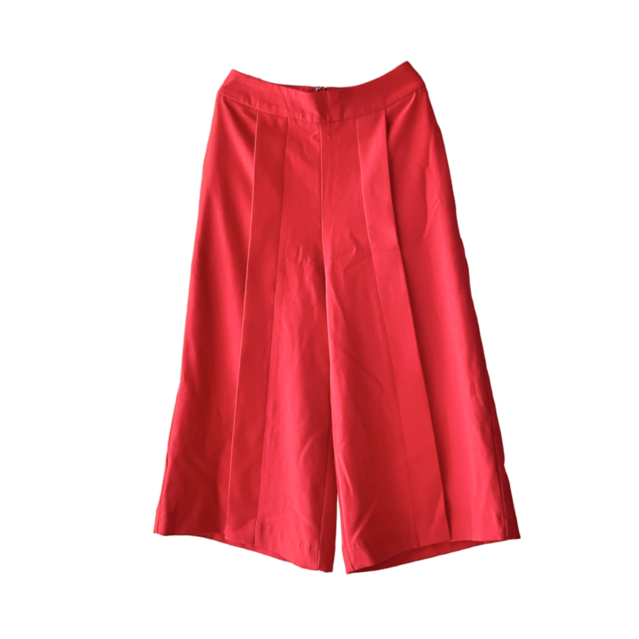 Mds Red Cropped Pants