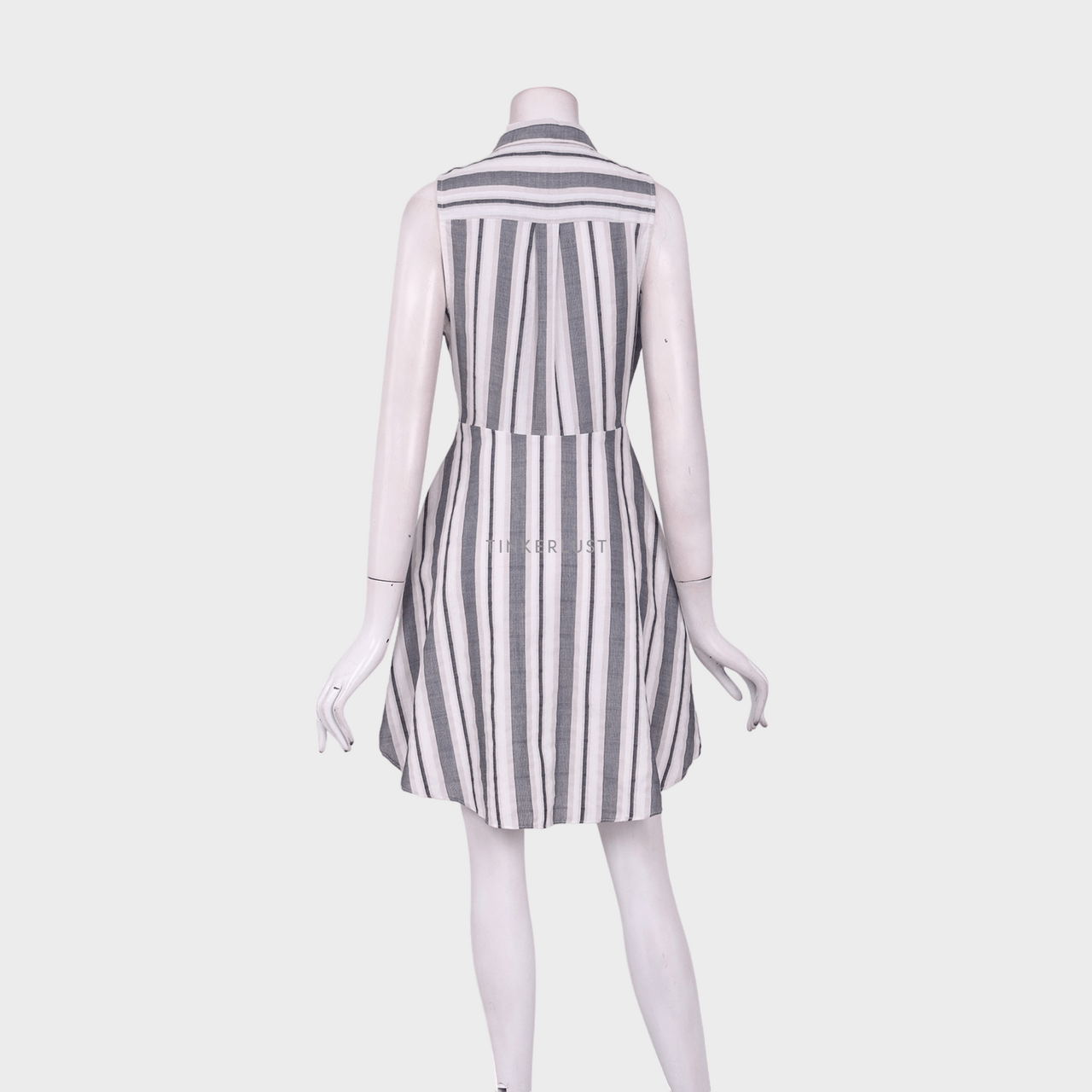 Bbcg Generation Striped Grey/White Shirt Dress 
