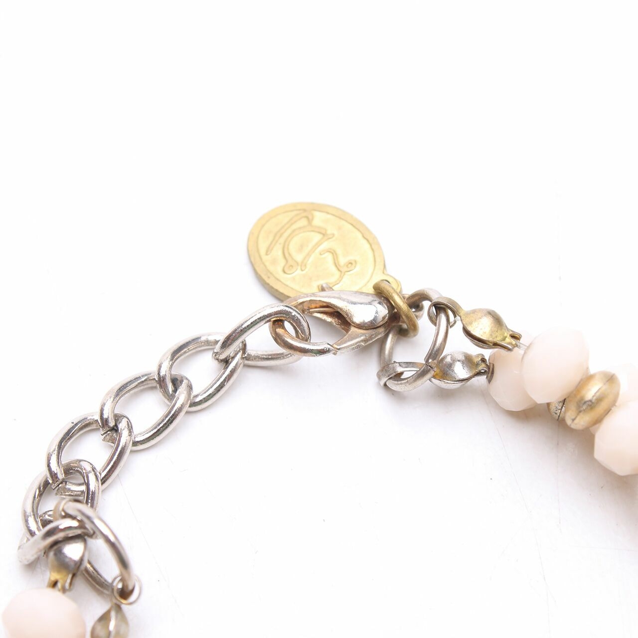 Tea Label Gold & White Bracelet Jewellery 