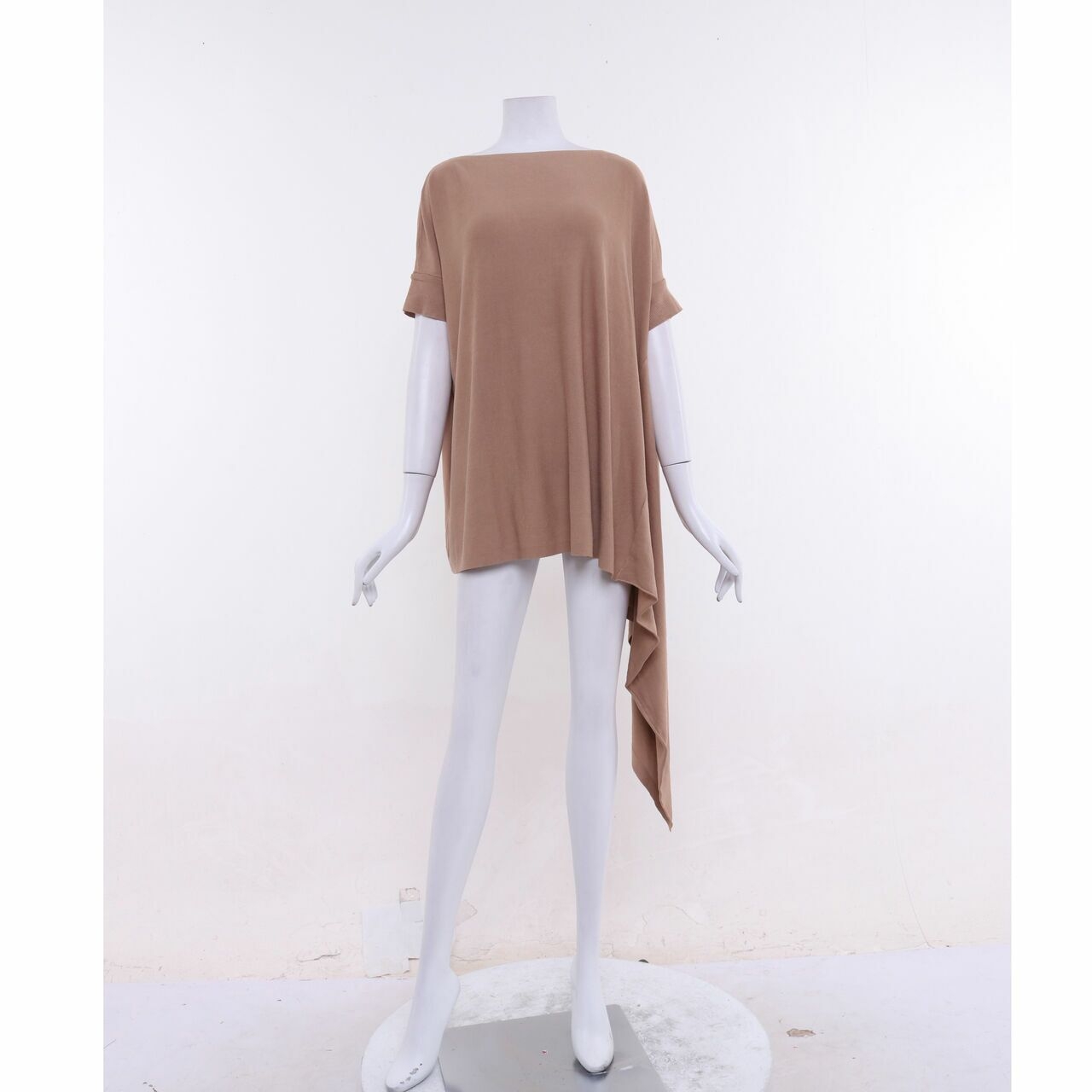 Uptown Girl Nude Knit Blouse