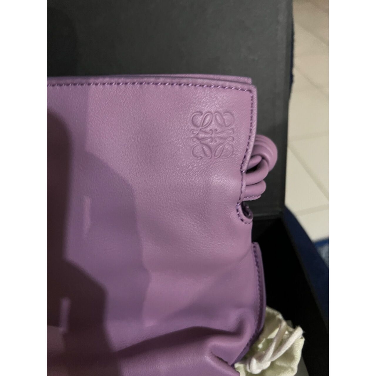 Loewe Purple Flamenco Sling Bag