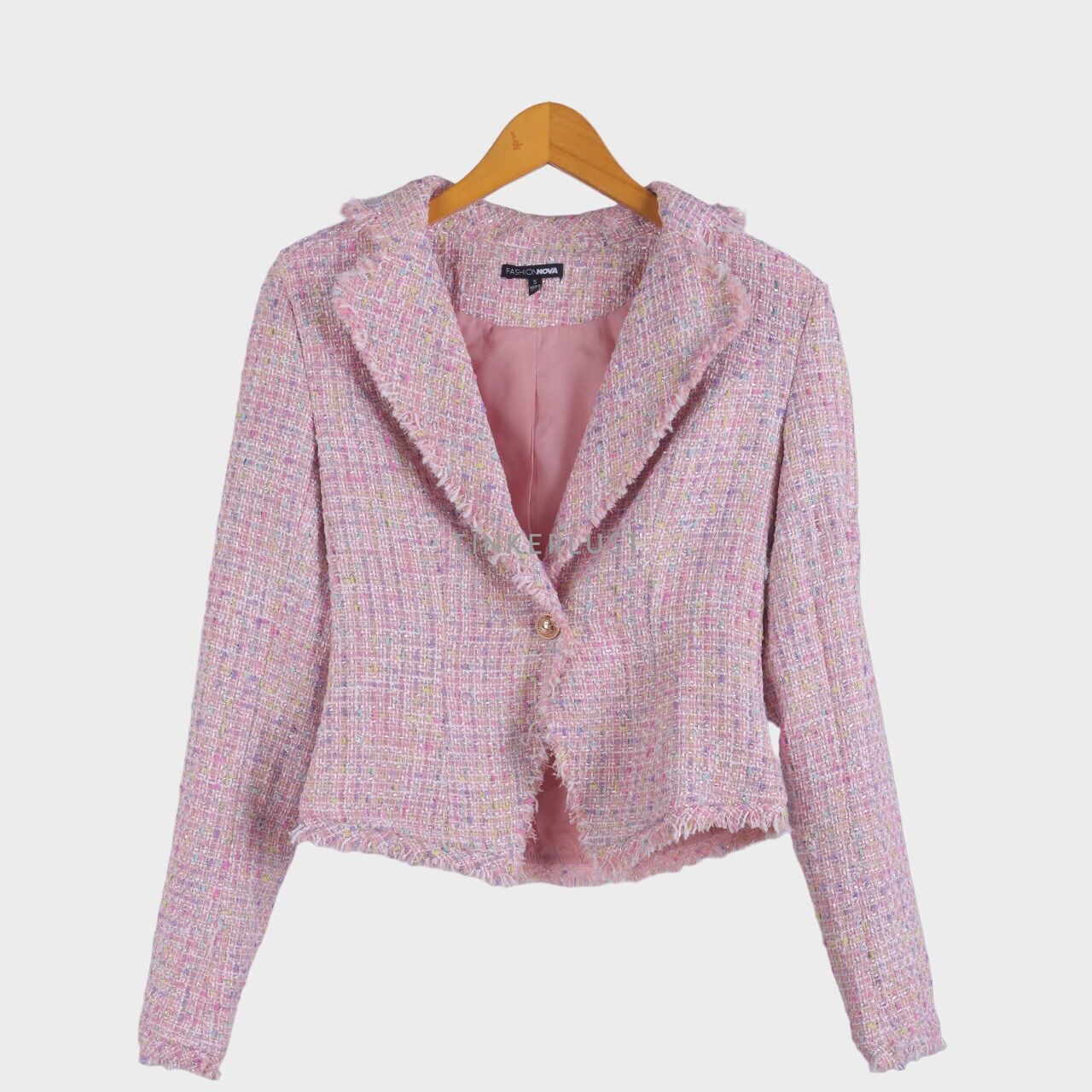 Fashion Nova Pink Blazer