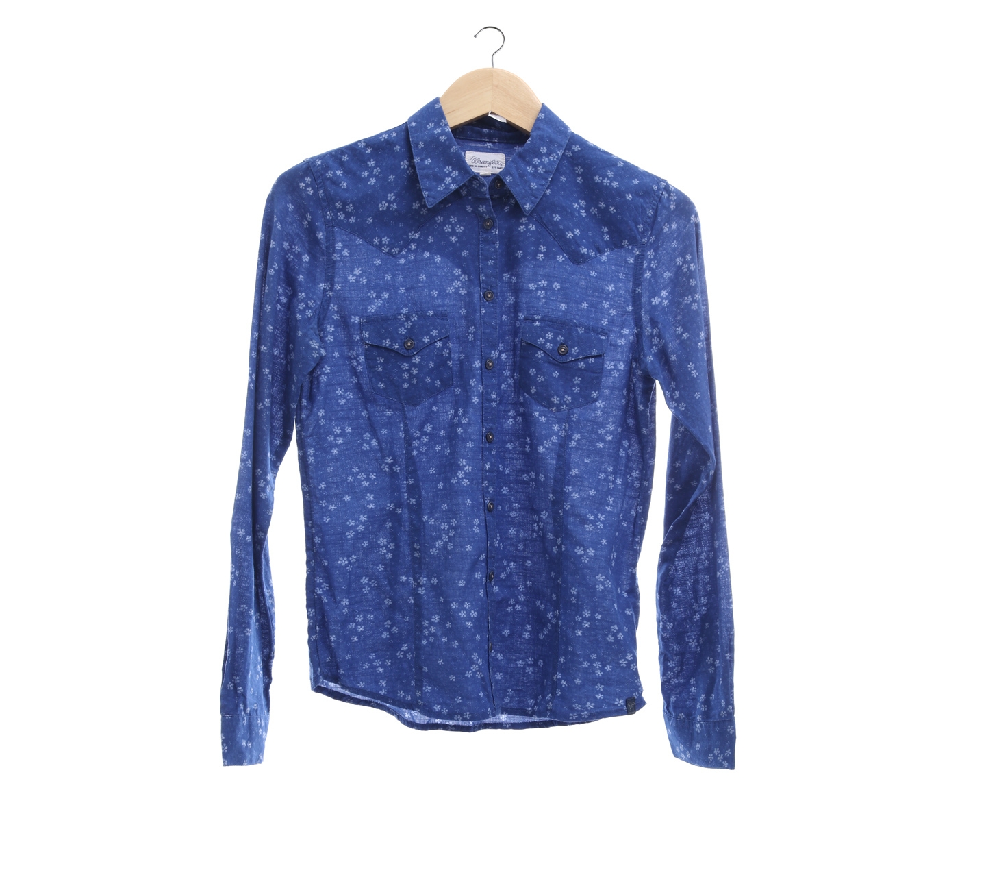 Wrangler Dark Blue Floral Shirt
