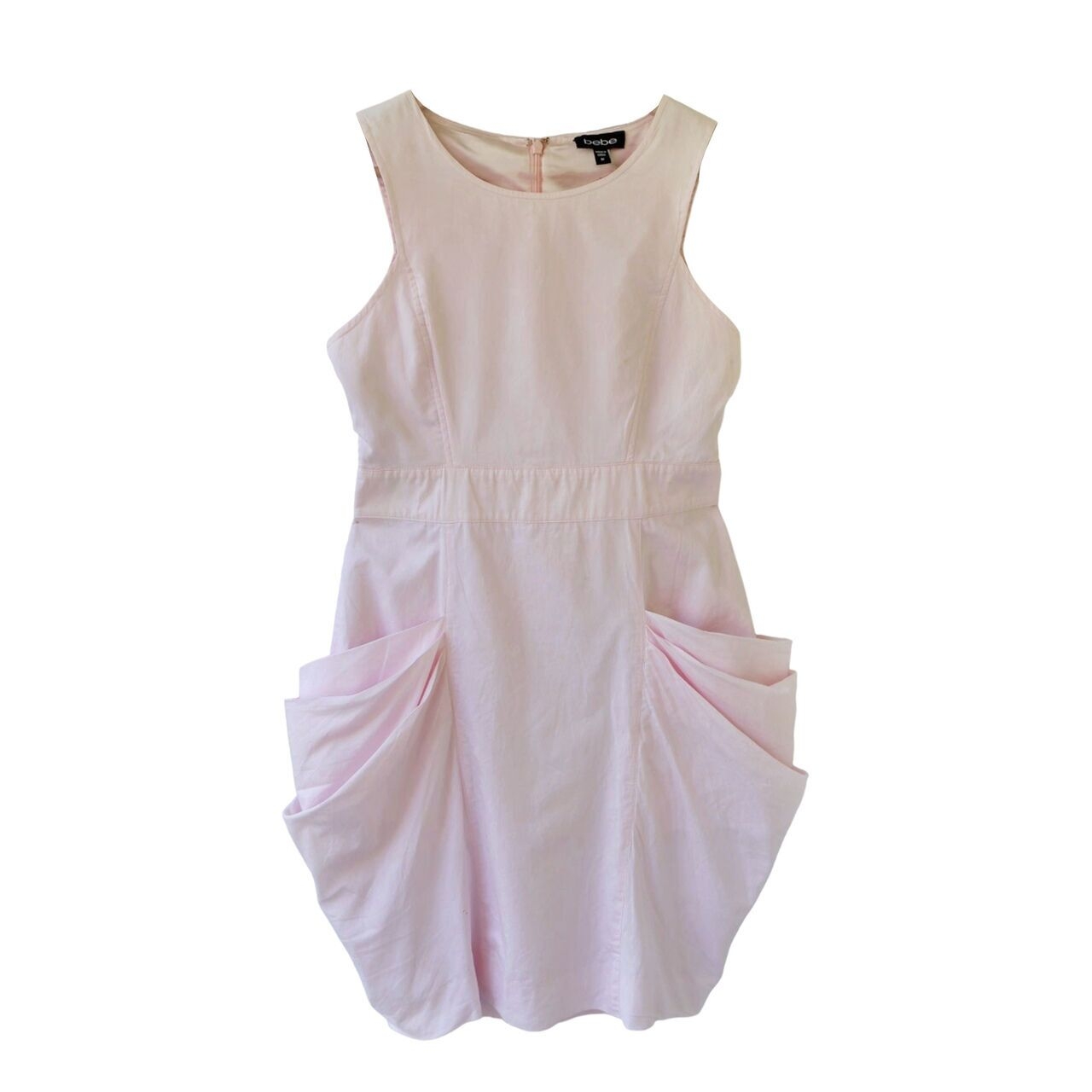 Bebe Soft Pink Sleeveless Mini Dress