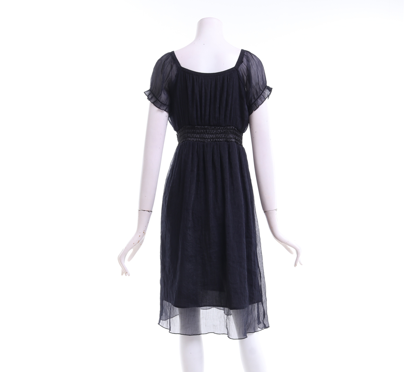 Theory X Black Beaded Mini Dress