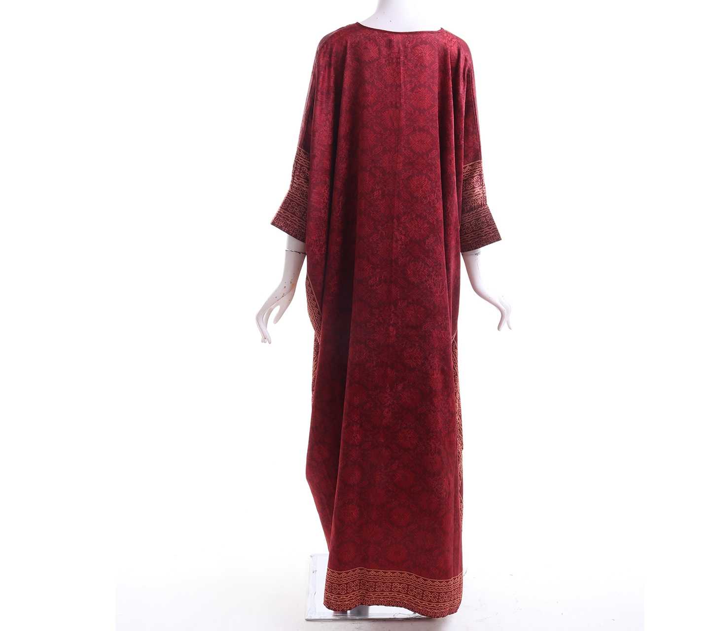 Kamilaa by Itang Yunasz Maroon Tunic Long Dress