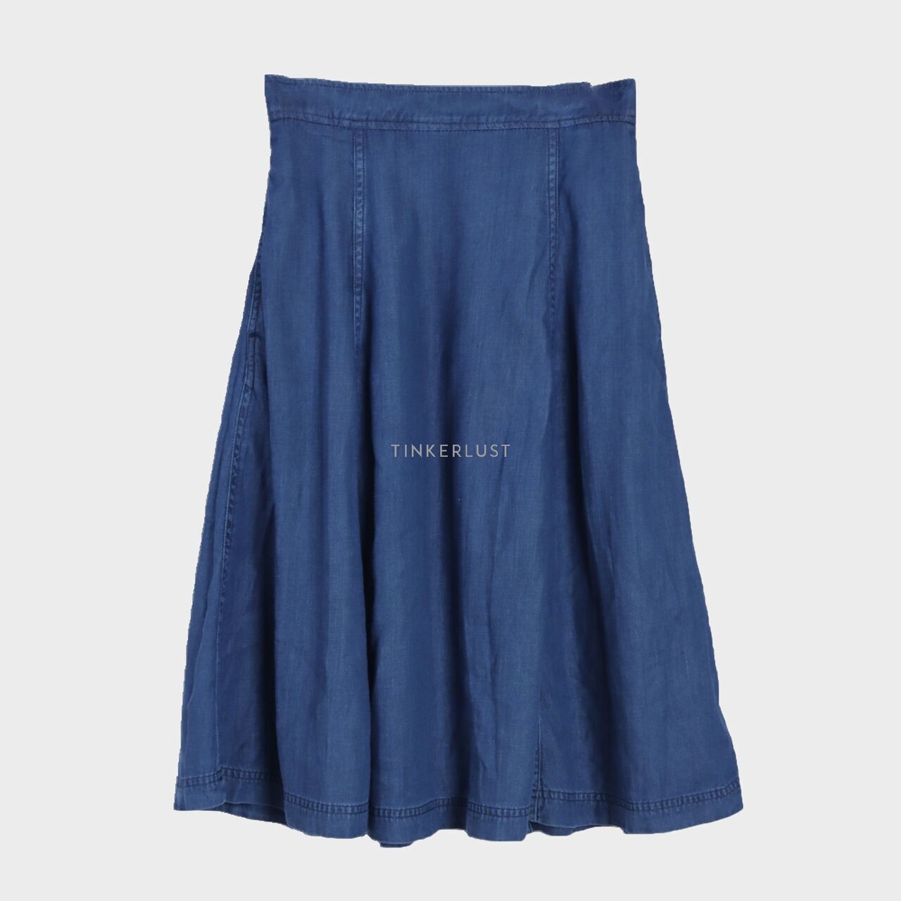 Calvin Klein Blue Mini Skirt