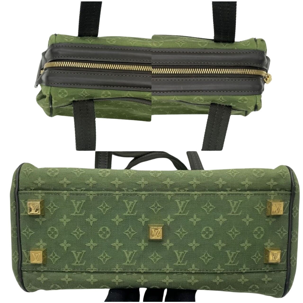 Louis Vuitton Josephine Lin Green Handbag