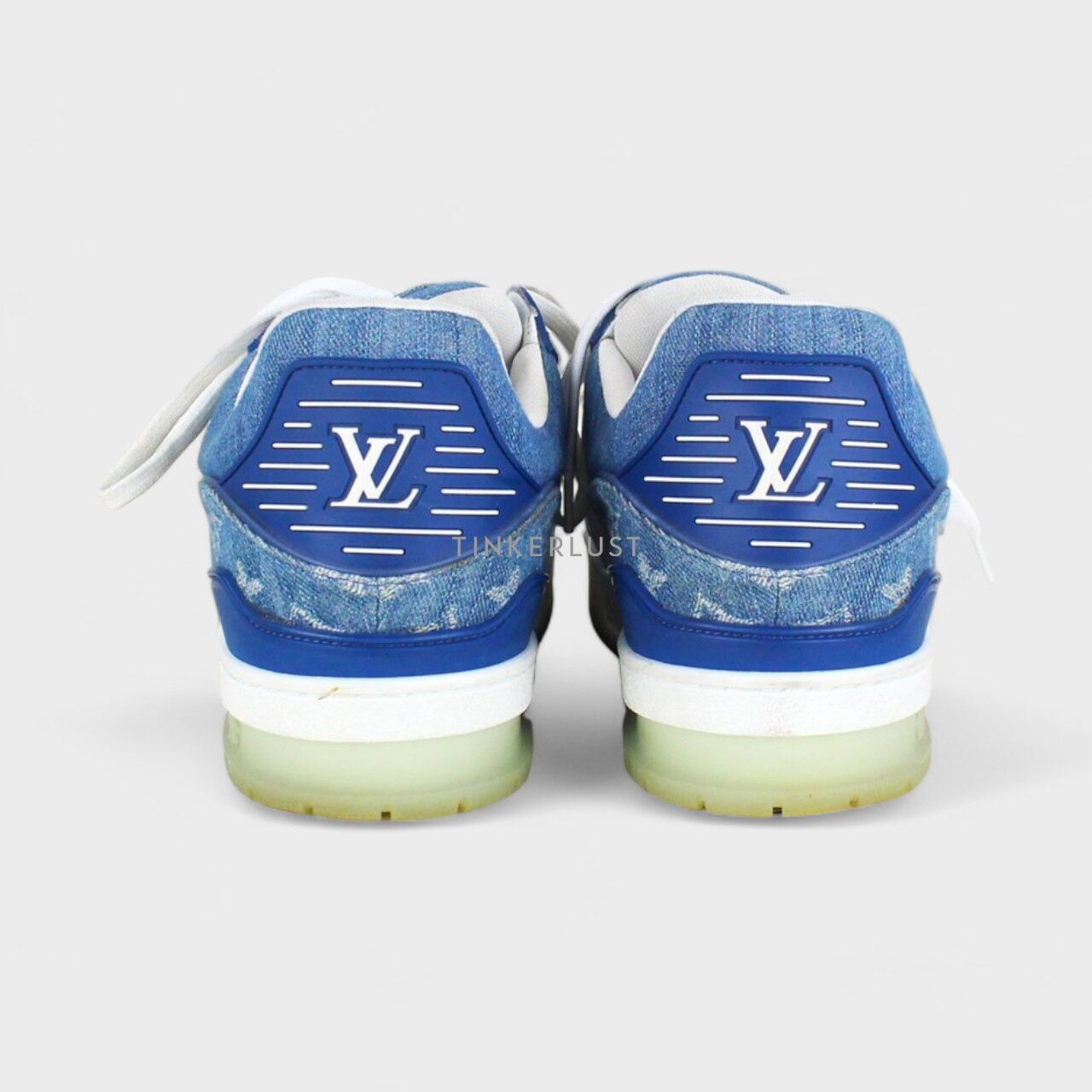 Louis Vuitton Trainer Monogram Denim Sneakers