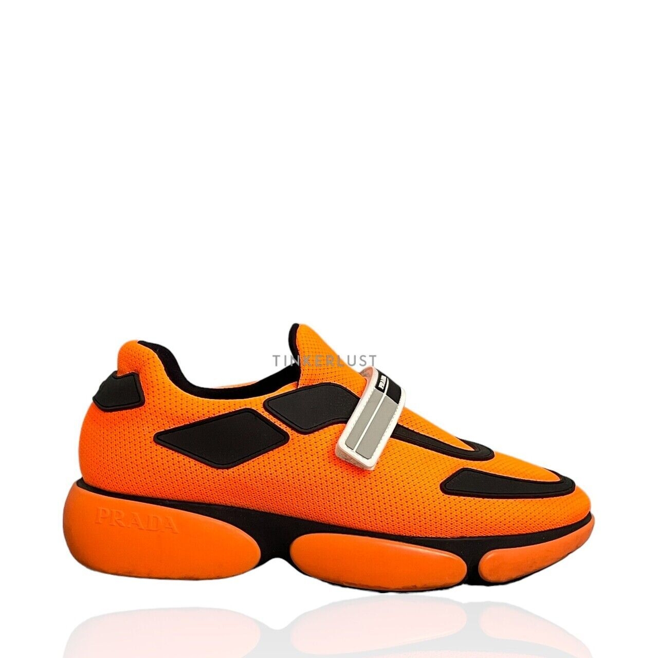 Prada Cloudbust Neon Orange Sneakers