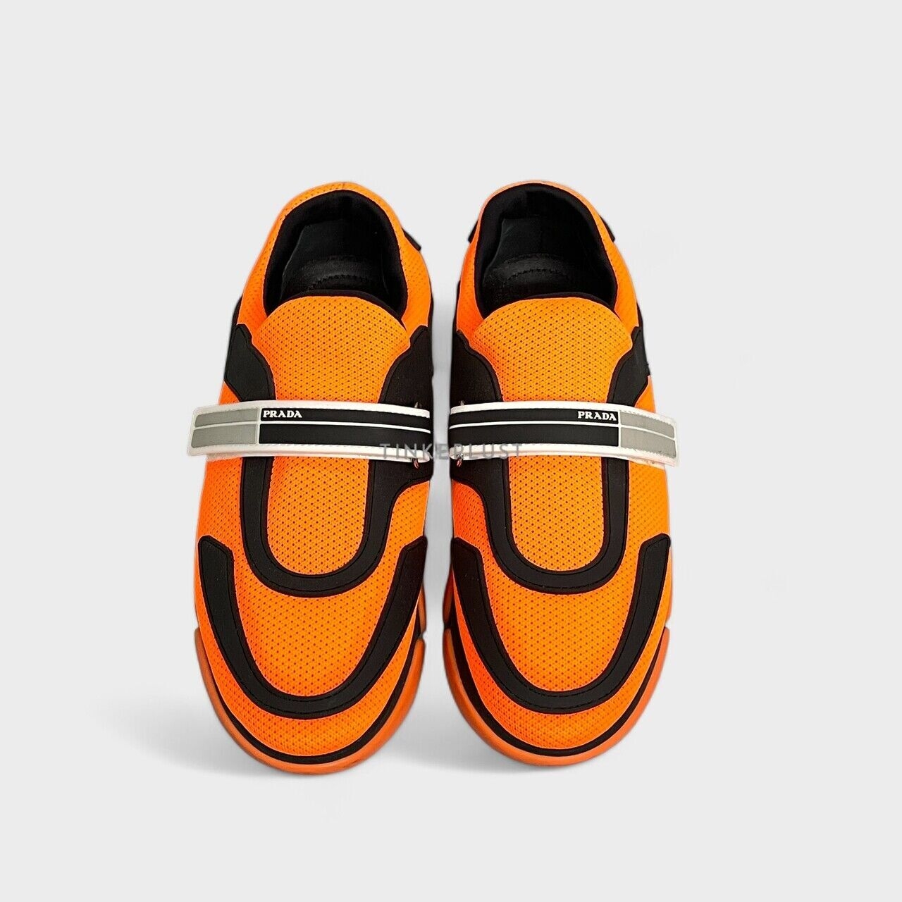 Prada Cloudbust Neon Orange Sneakers