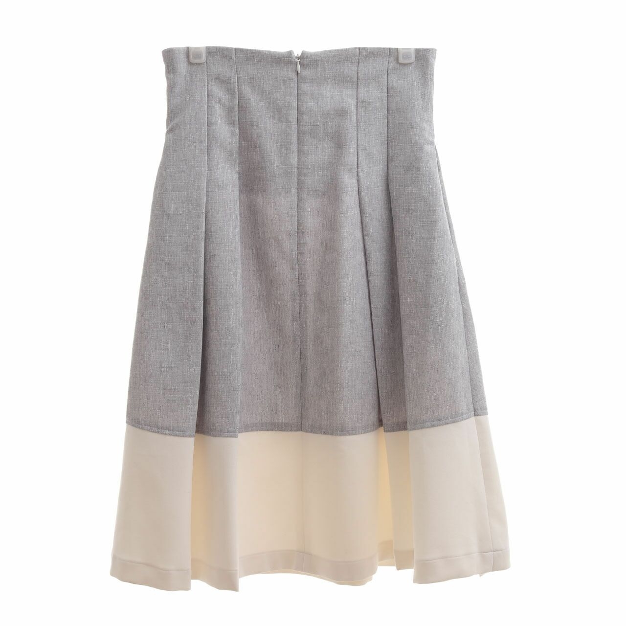 Day & Night Grey & White Midi Skirt