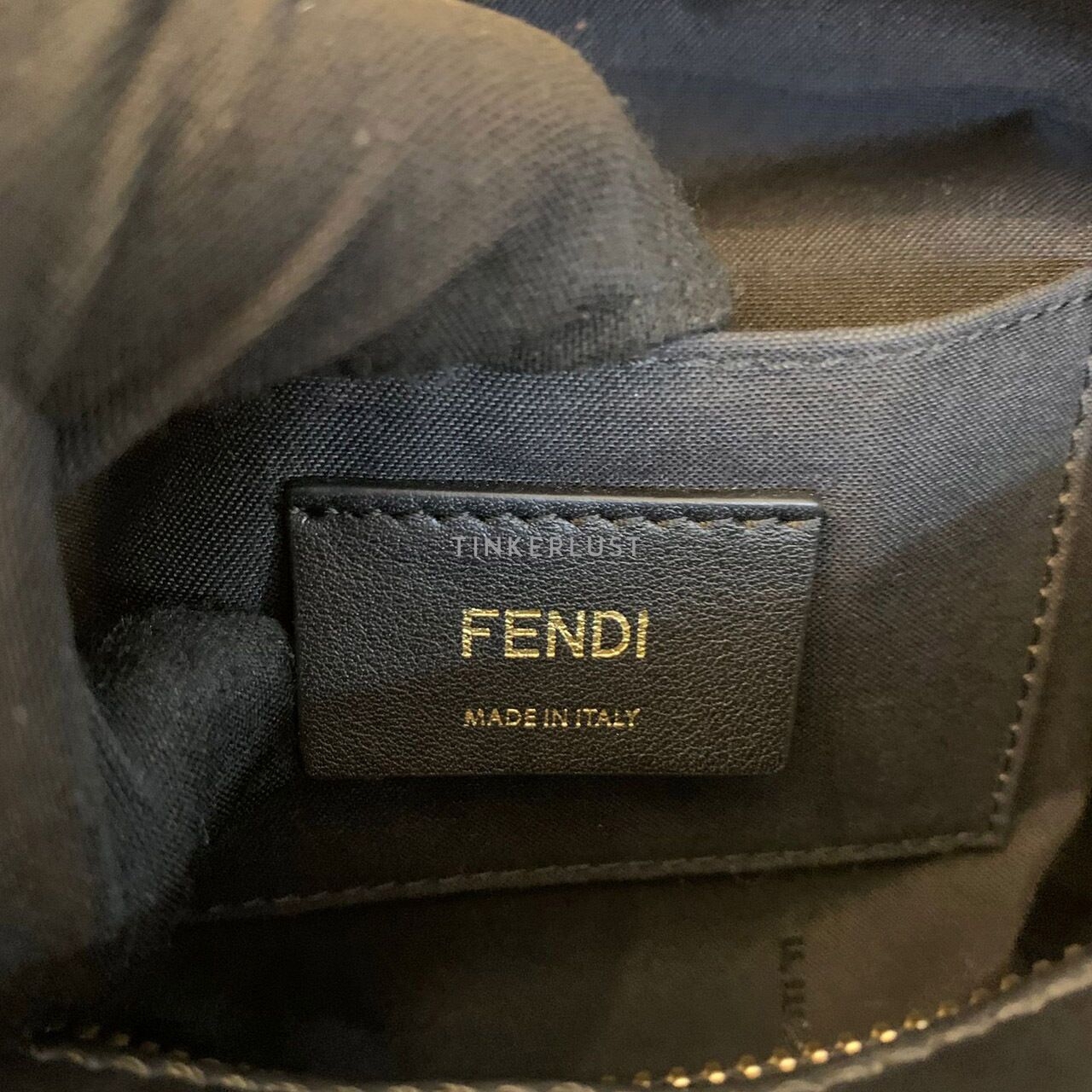 Fendi FF Maya Brown & Black Medium Camera Sling Bag