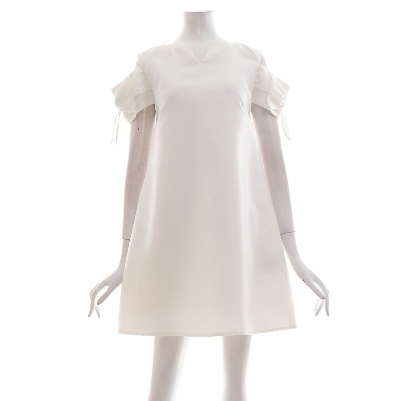 Plopherz Off White Mini Dress