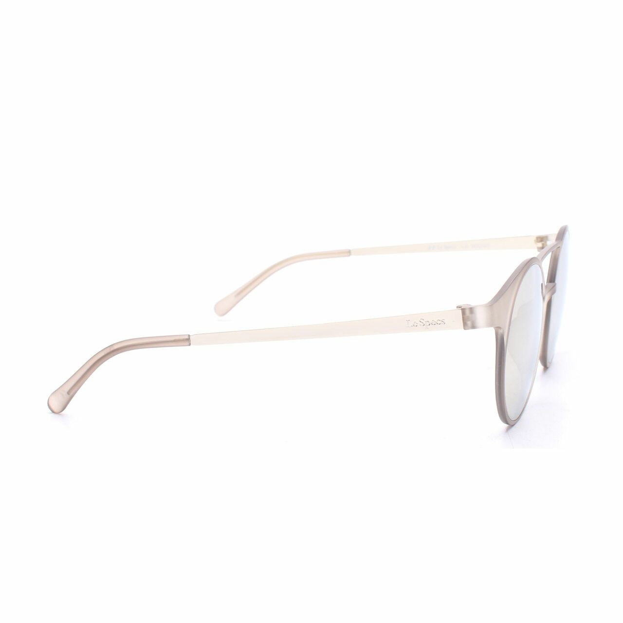 Le Specs Gold Demo Mode Matte Stone Sunglasses