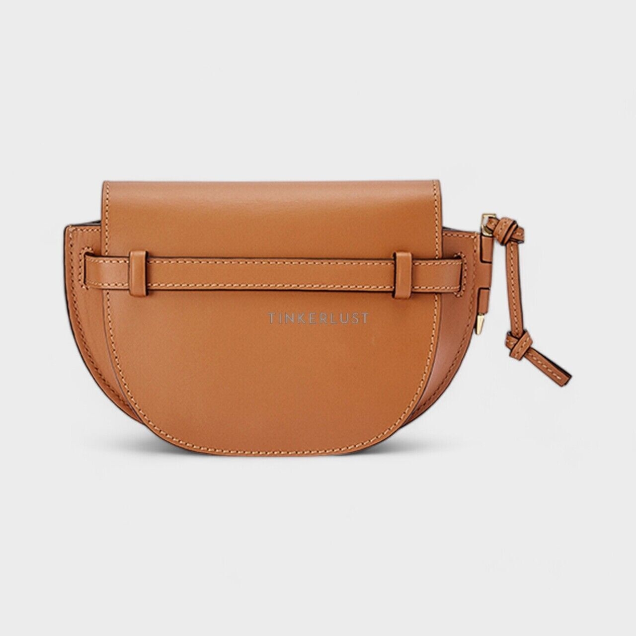 Loewe Mini Gate Dual Bag in Tan Soft Calfskin x Jacquard Sling Bag 