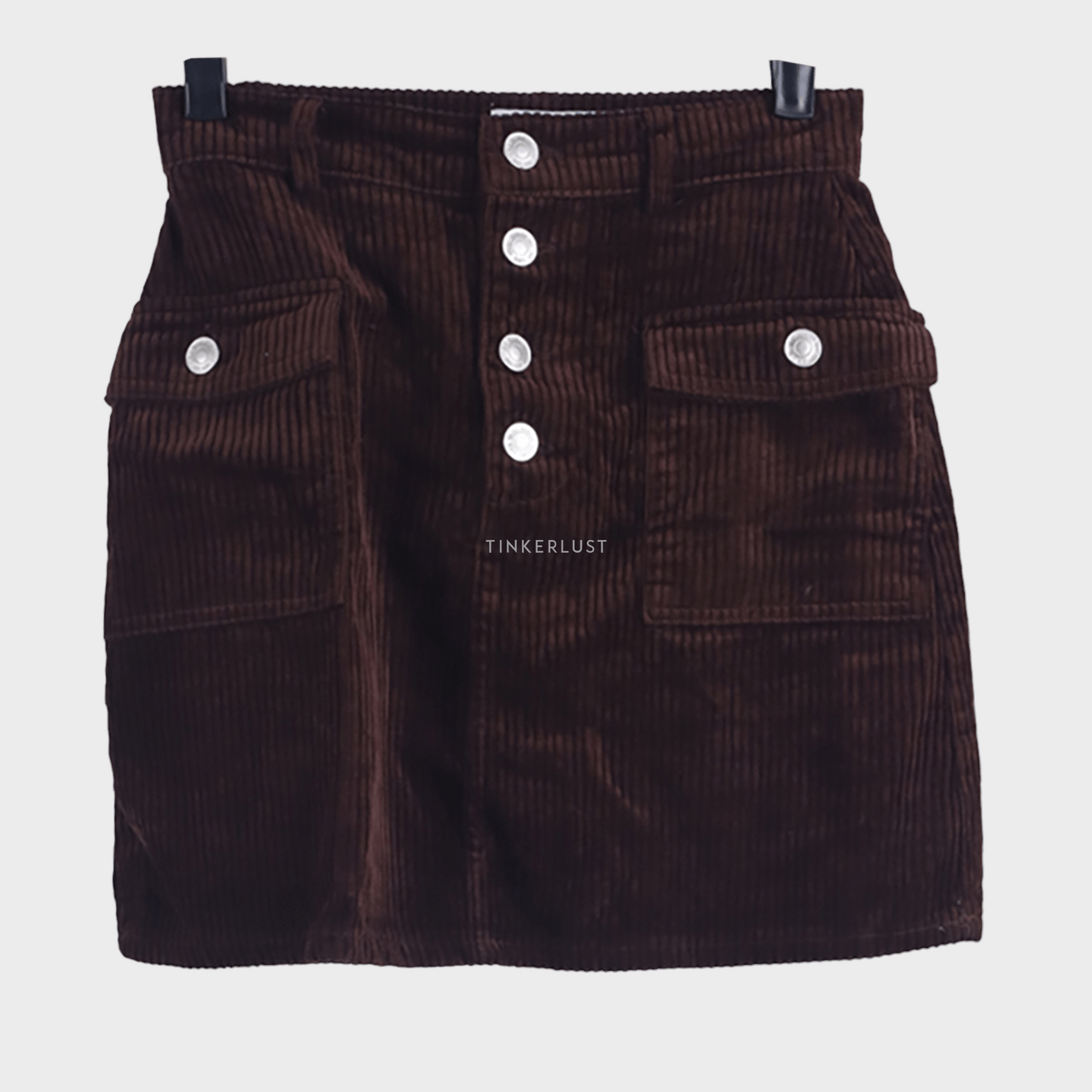 Primark Dark Brown Mini Skirt