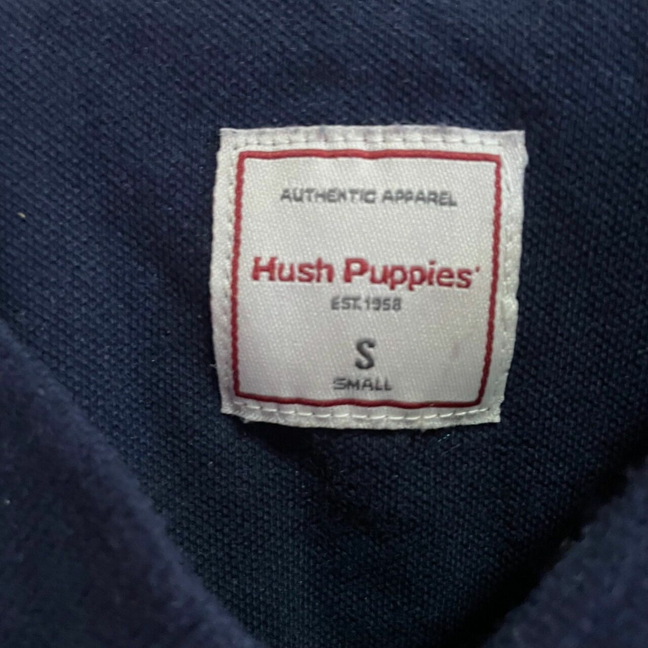 Hush Puppies Navy Polo Shirt