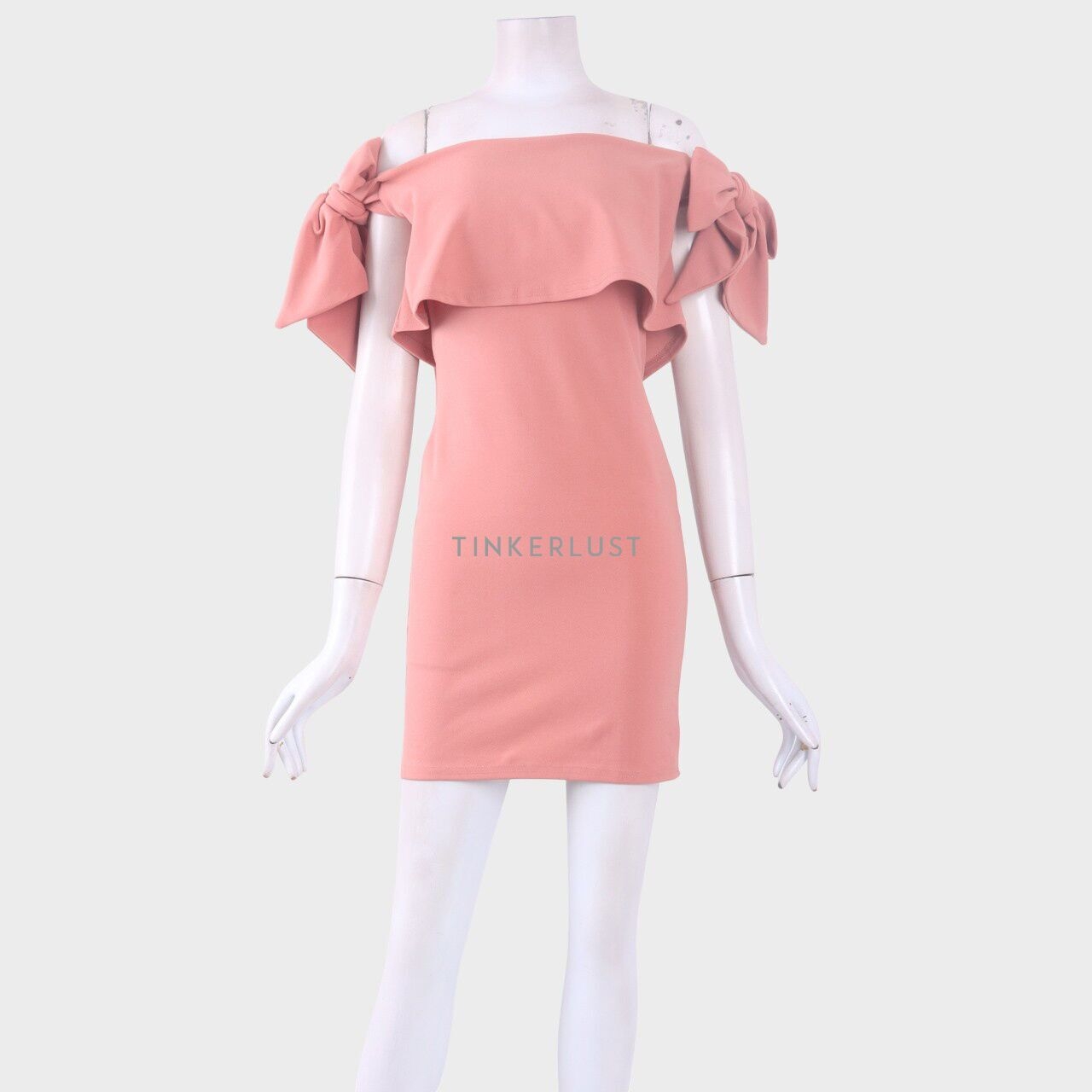 Missguided Dusty Pink Mini Dress