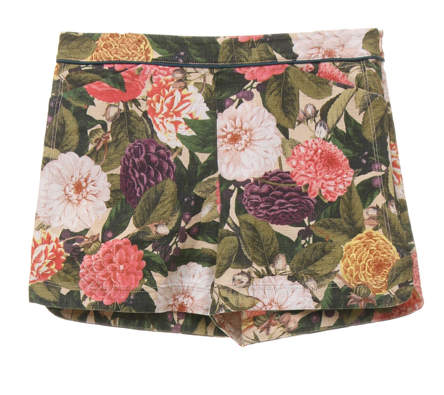 Elevenses Multi Colour Floral Short Pants