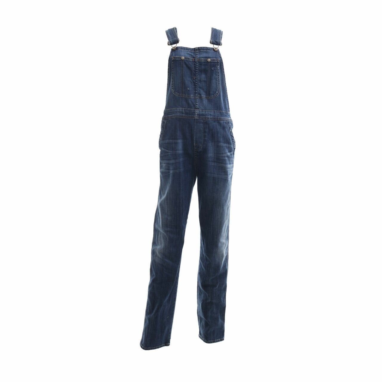 Citizens of Humanity Blue Overall Jumpsuit