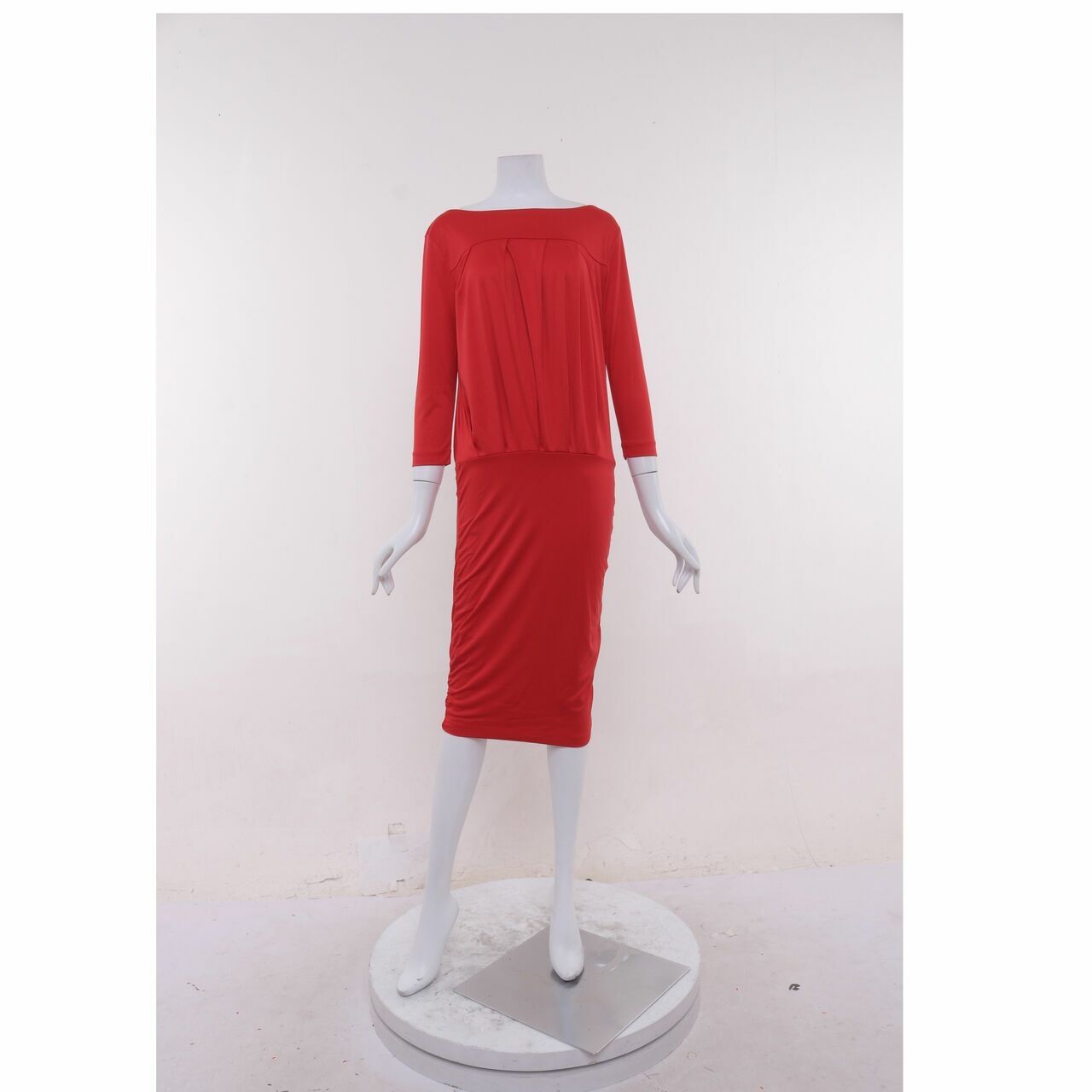 Rachel Roy Red Midi Dress