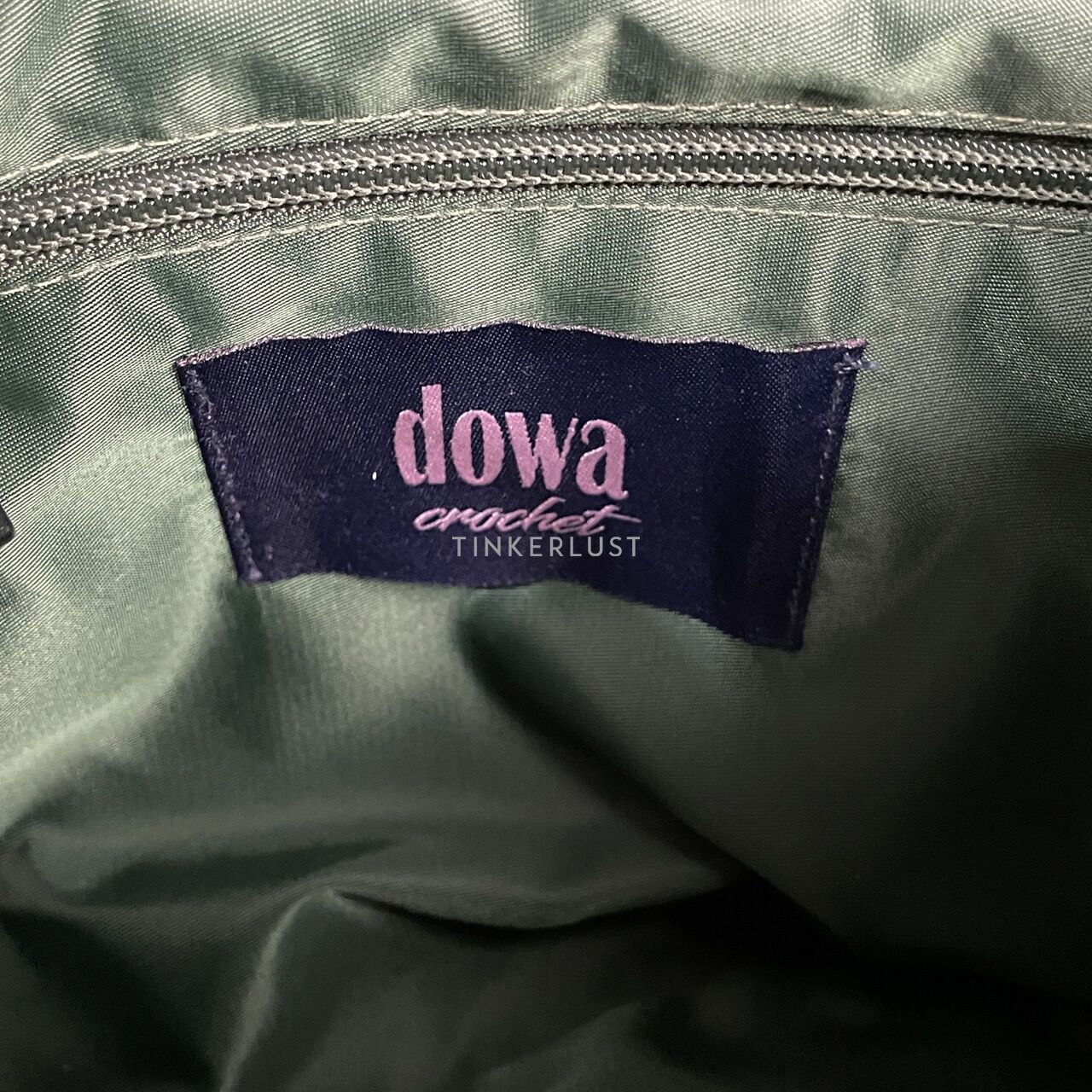DOWA Green Shoulder Bag