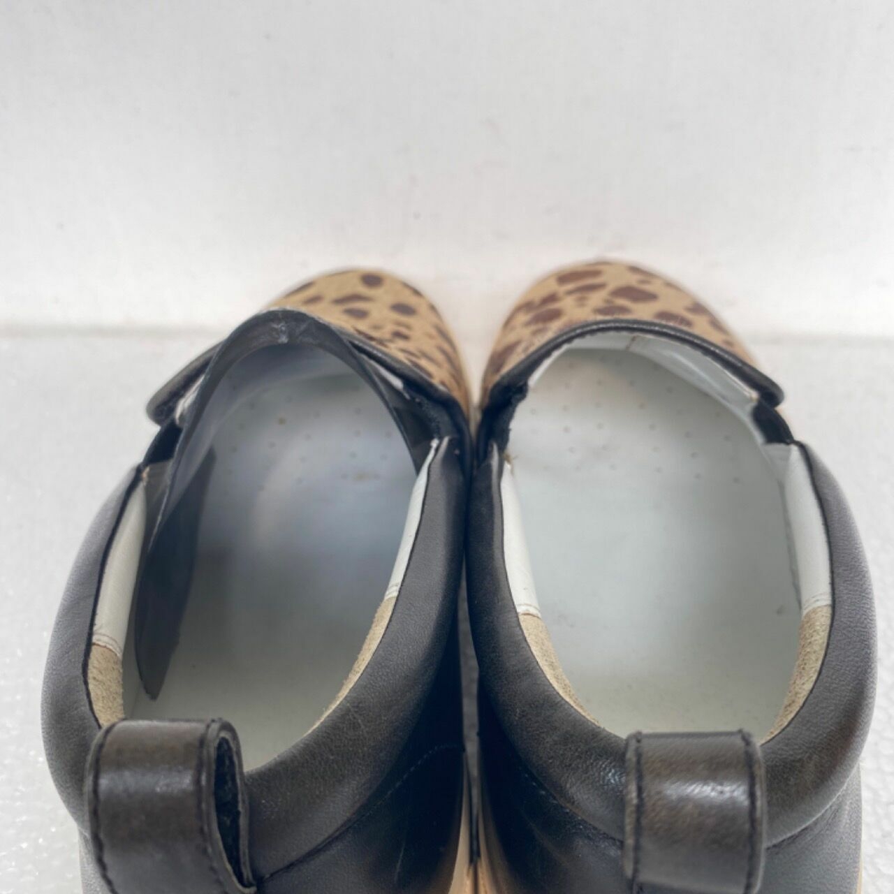 Marc By Marc Jacobs Brown Leopard Print Slip On