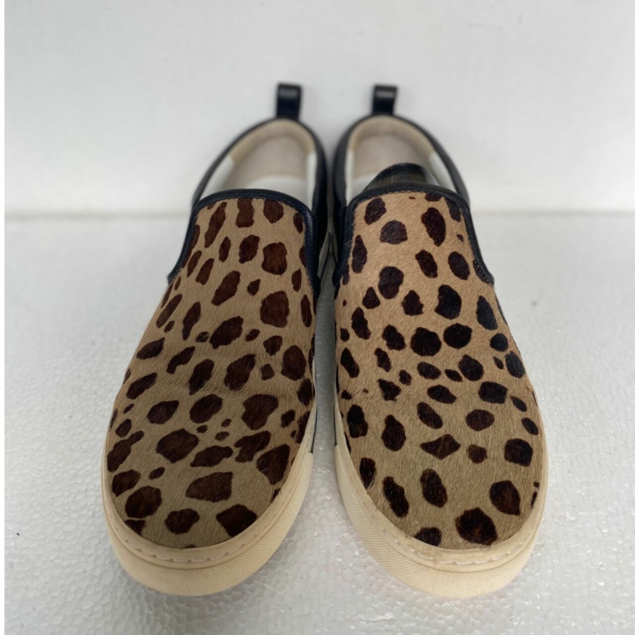 Marc By Marc Jacobs Brown Leopard Print Slip On